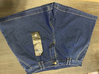 Blue Denim Jean Shorts Size 12