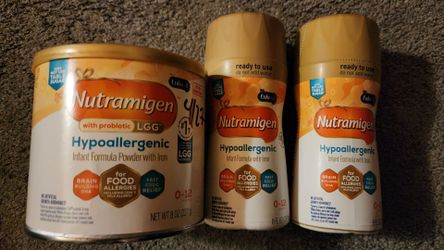 Enfamil Nutramigen hypoallergenic infant formula