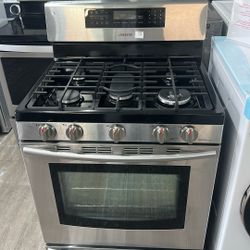 Samsung Gas Range With Self Clean