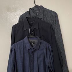 3 Men’s Dress Shirts Bundle