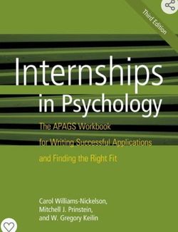 Internship Application Guide