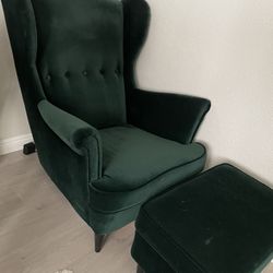 Chair with Ottoman 