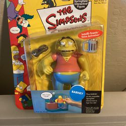 The Simpsons World Of Springfield Interactive Figure BARNEY