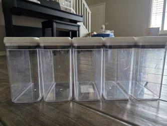 5 for $30 Better Homes & Gardens Flip-Tite Rectangular 11.1 Cup Food Storage Container