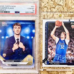 Cooper Flagg Rookie Lot With Psa 10 Included 