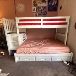 Twin Over Full Bunk Bed 