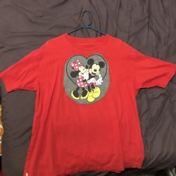 Vintage 90’s Mickey & Minnie Mouse T Shirt 