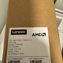 Lenovo IdeaPad Gaming 3 15.6”