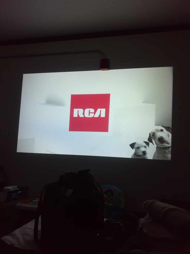 150" rca projector
