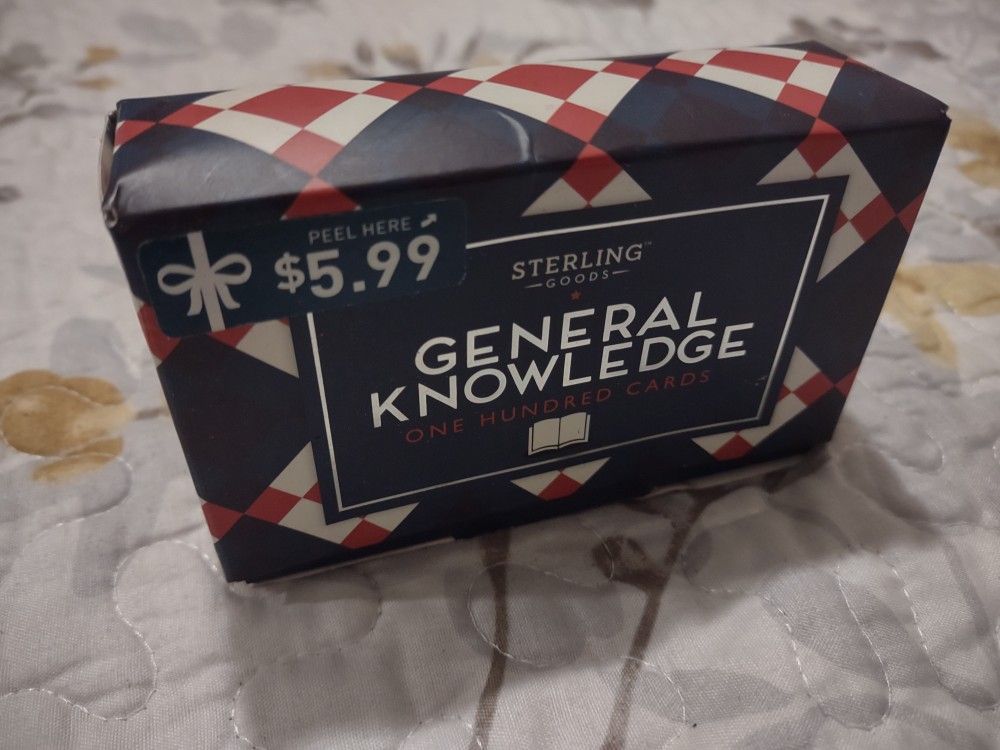 General Knowledge Card ♦️♠️ Game