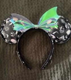 Disney jack skellington Halloween Bat Earband