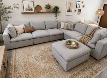 Thomasville Lowell 8-Piece Modular Sectional – Professionally Cleaned