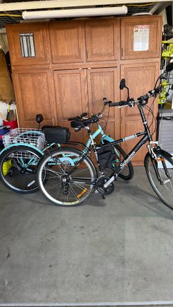 Two bicycles for sale barely used