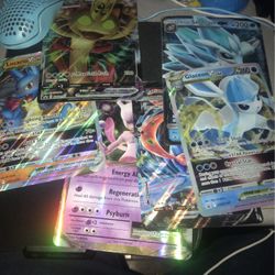 6 Big Pokémon Cards 