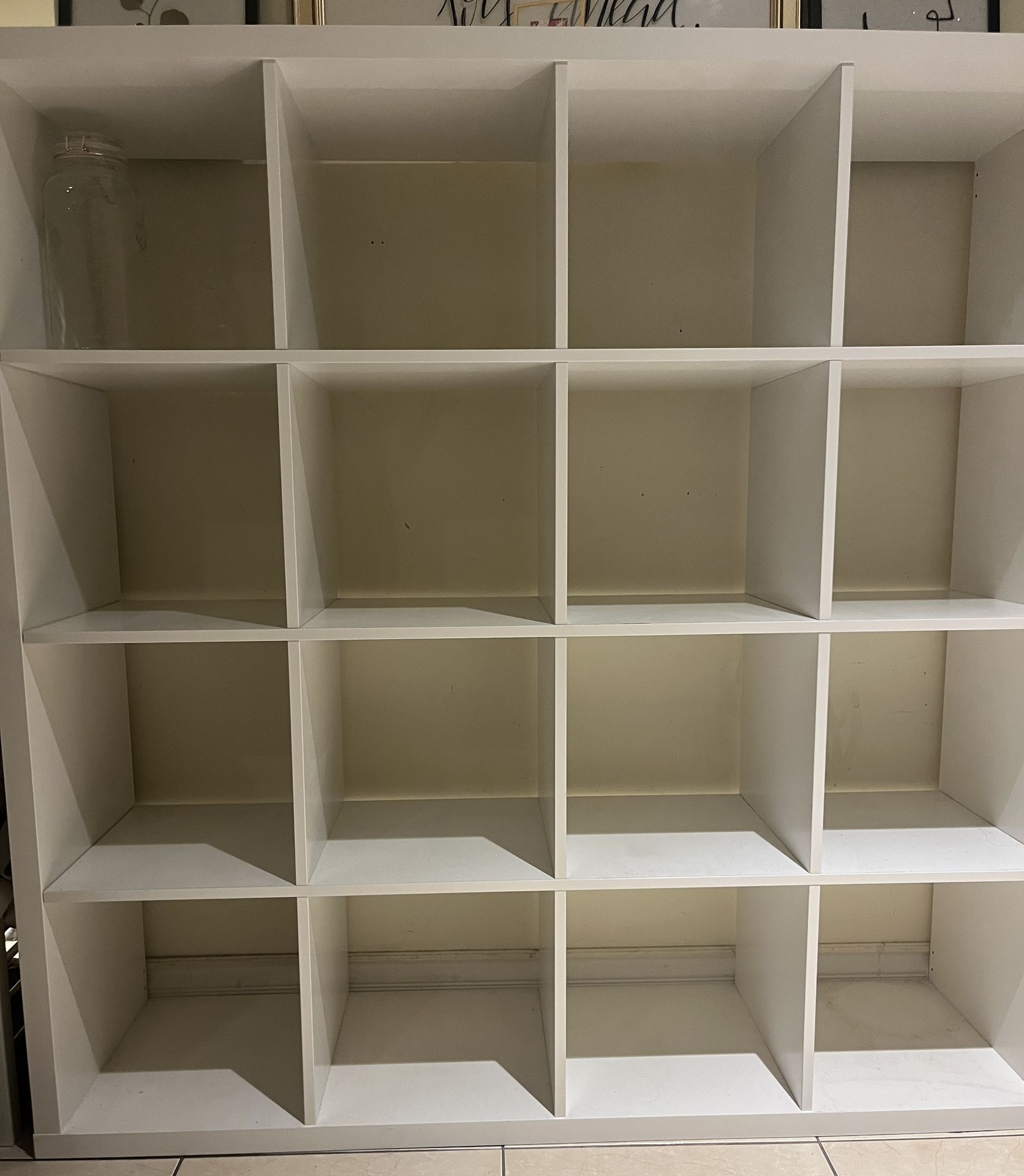 2 White Box Shelves