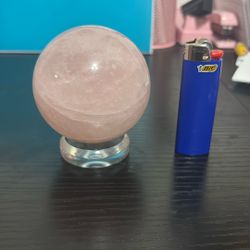Rose Quarts Sphere