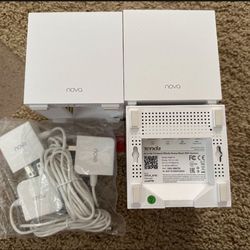 Tenda Nova Mesh WiFi System MW12 - Covers up to 6000 sq.ft - Tri-Band Mesh12     