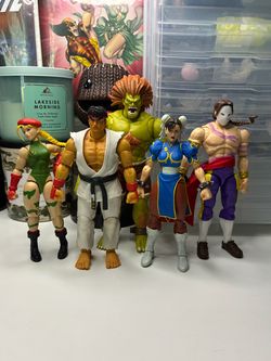 Jada toys street fighter lot