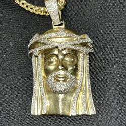 10k Gold Franco & Pendant