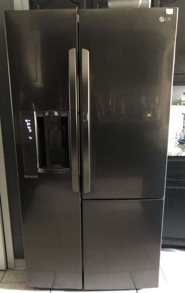 lg matte black stainless steel refrigerator lg matte black stainless steel refrigerator