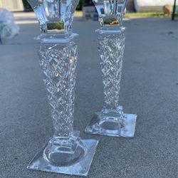 Crystal Candle Holders 