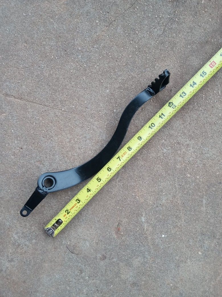 Dirtbike Rear Foot Brake Pedal And Kick starter