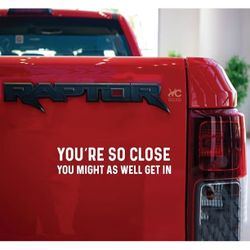 Funny Bumper Sticker 