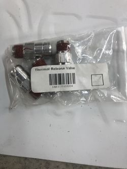 Pressure washer thermal relief valve