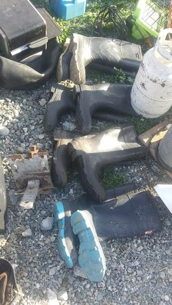 Still available, Rubber boots