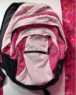 Pink Jansport Backpack