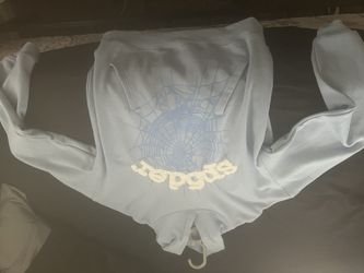 Blue spider hoodie