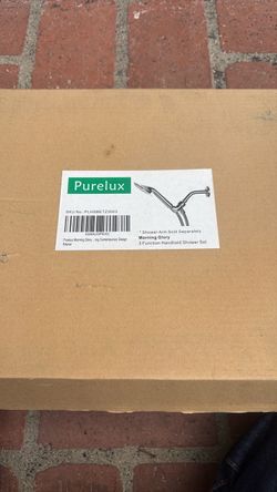 Pure Lux three function, handheld shower set brand new