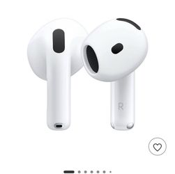 AirPod generation four with noise reduction