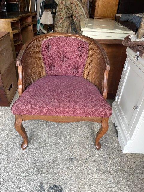 Cane Back Chair