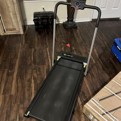 UREVO 2 in 1 Folding Treadmill, 0.6-7.6 Mph Under Desk Treadmill Walking Pad - Price Firm