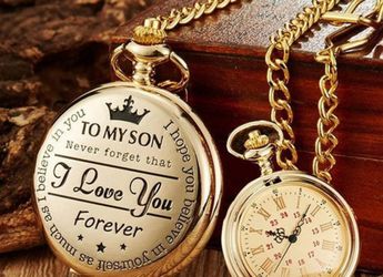 Special Pocket Watch Dedicated (( To My Son ))