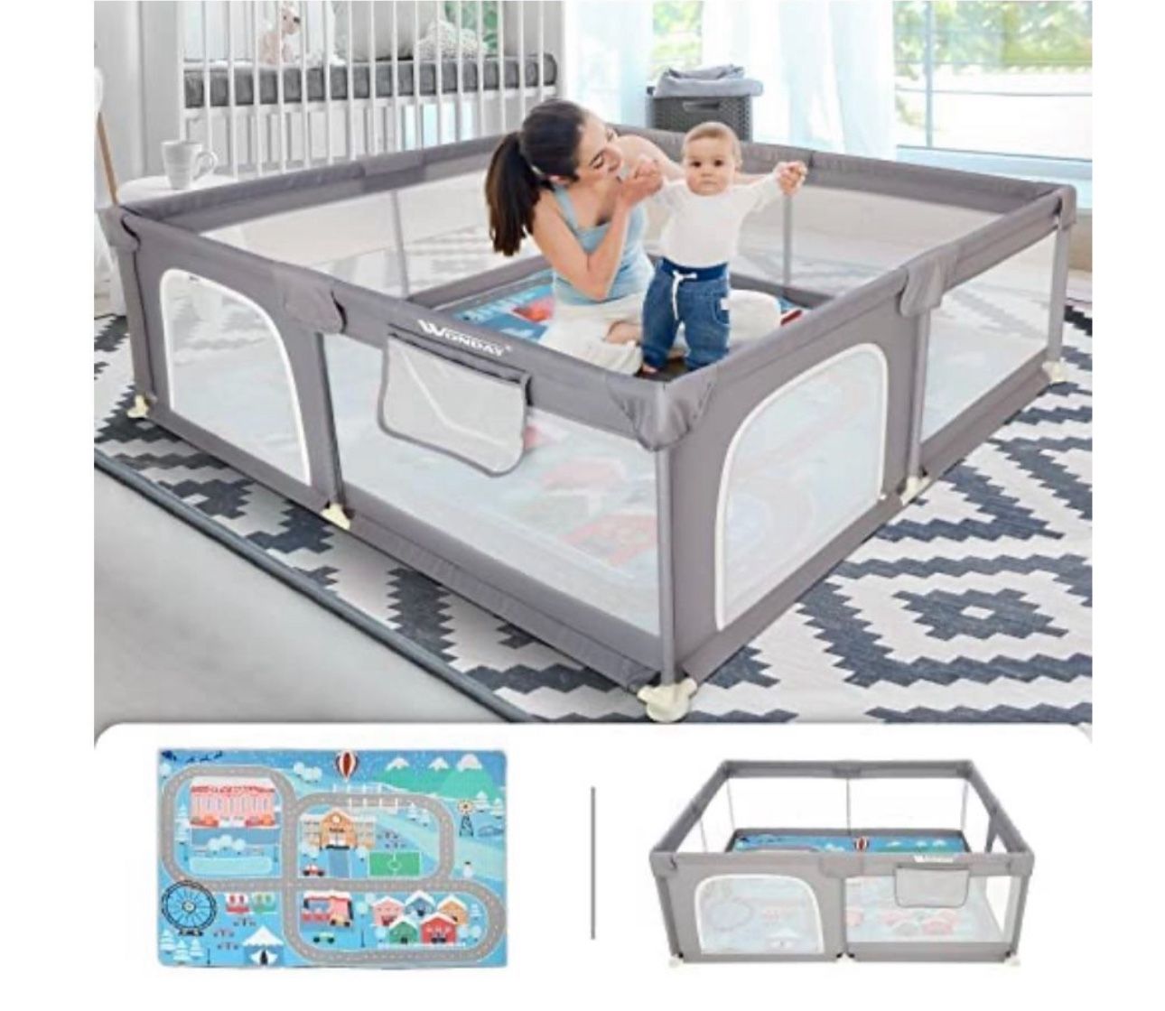 WONDAY Baby Playpen