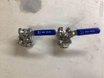Stainless Steel Ball Valves 1/2 Inch NPT