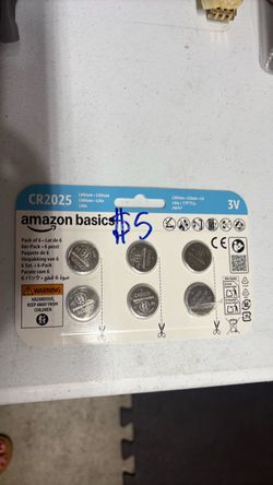 Cr2025 6 pack battery