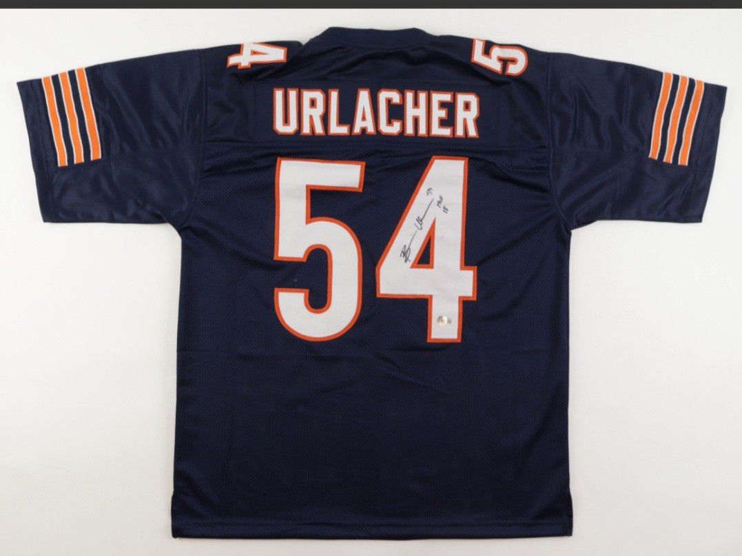 Brian Urlacher Signed Jersey Inscribed "HOF 18" (Beckett)

Chicago Bears

