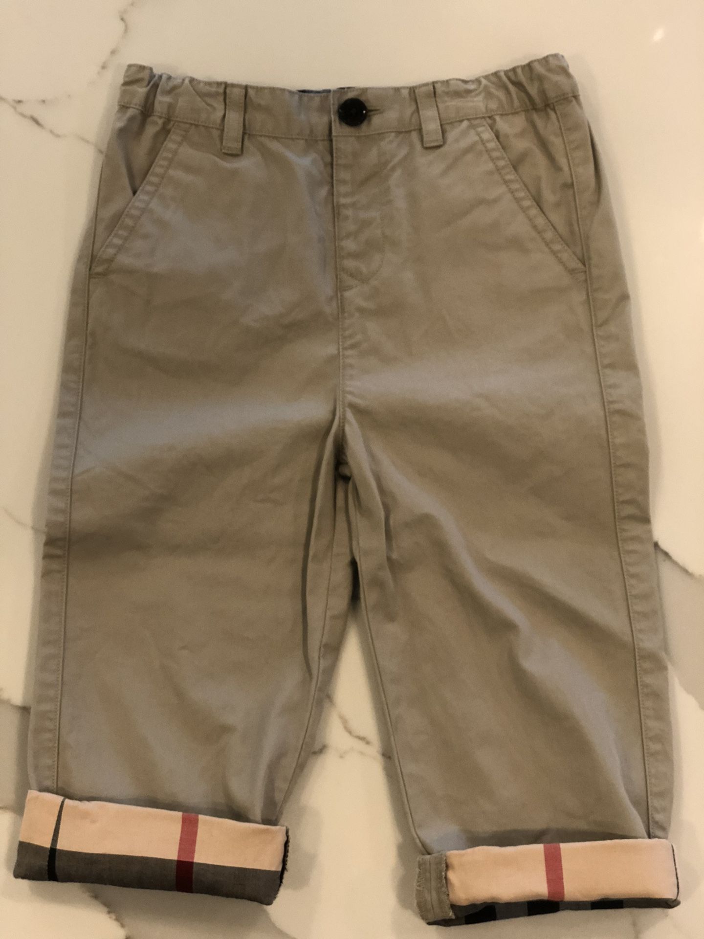 Burberry Boys Khaki Pants Size 2Y