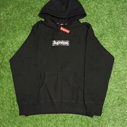 Supreme Black Box Logo Hoodie
