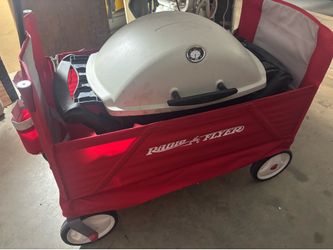 Weber q2200 with rolling cart