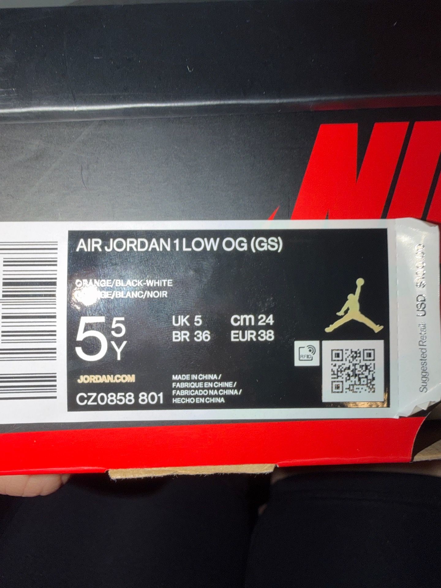 AIR JORDAN 1 LOW OG