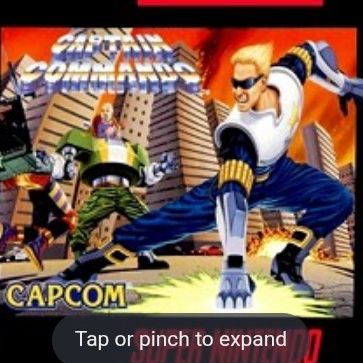 Captain commando cartridge for super nintendo
