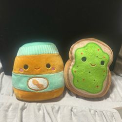 Peanut Butter And Avocado Toast Squishmallow 