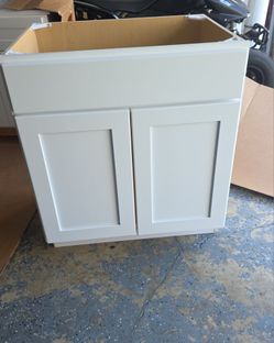 30" vanity cabinet