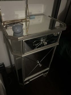 Mirrored Nightstands