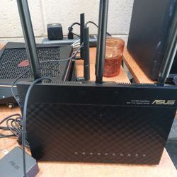 ASUS RT-AC68U Wi-Fi 5 IEEE 802.11ac Ethernet Wireless Router