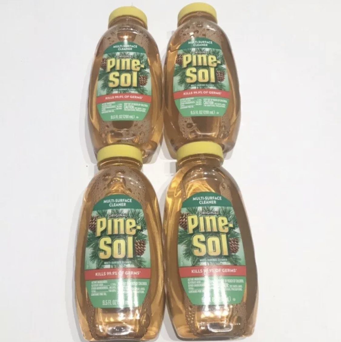 Pinesol lot of 4 pine-sol